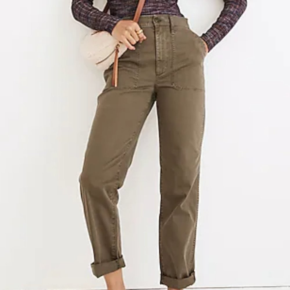 Madewell The Perfect Vintage Straight Workwear Pant